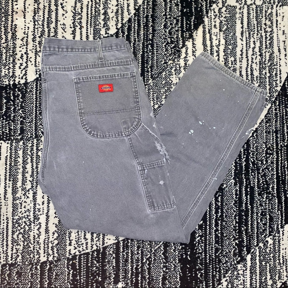 Distressed dickies carpenter pants